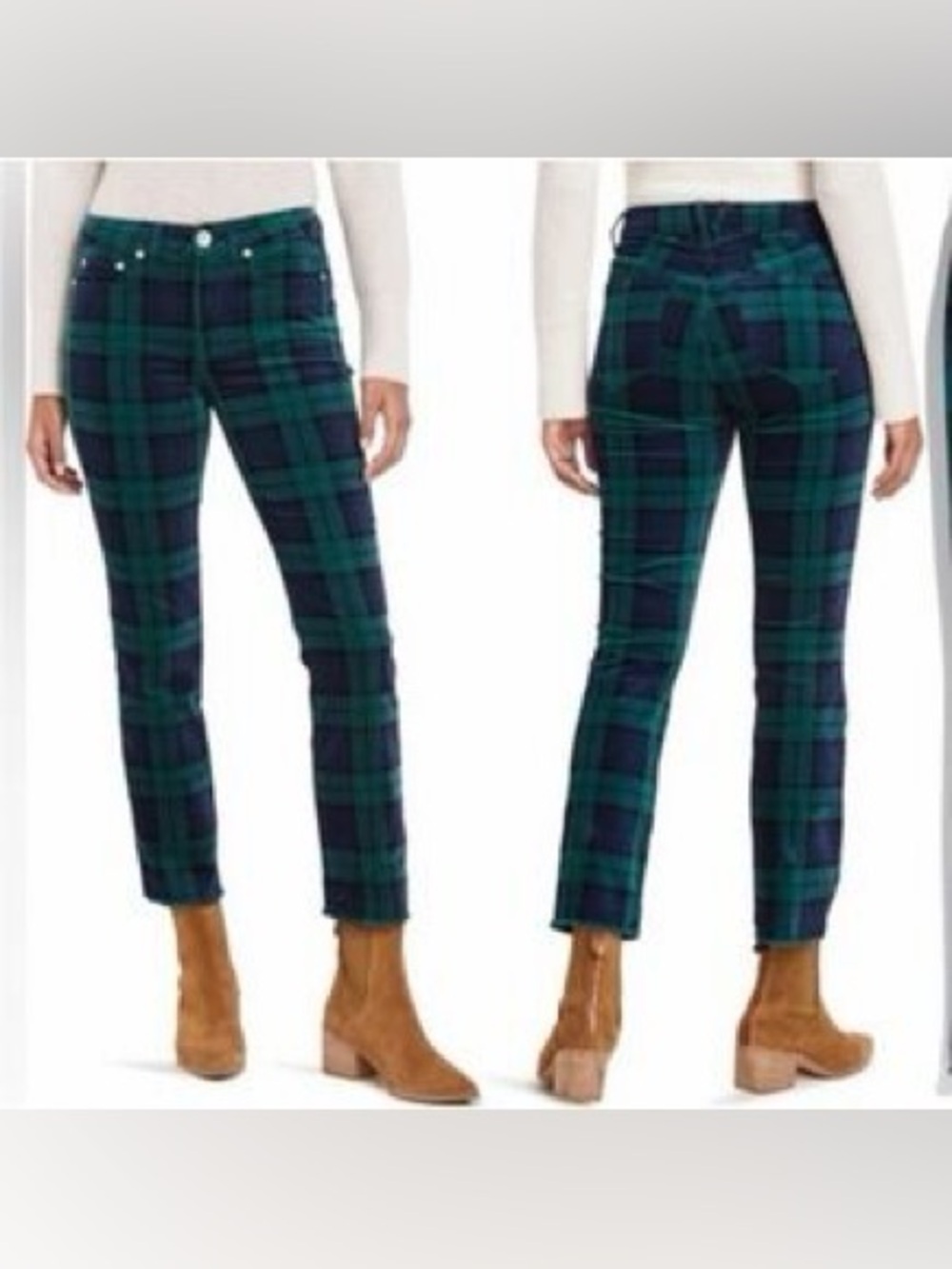 Vineyard Vines Plaid Straight Leg Pants Size 27/4